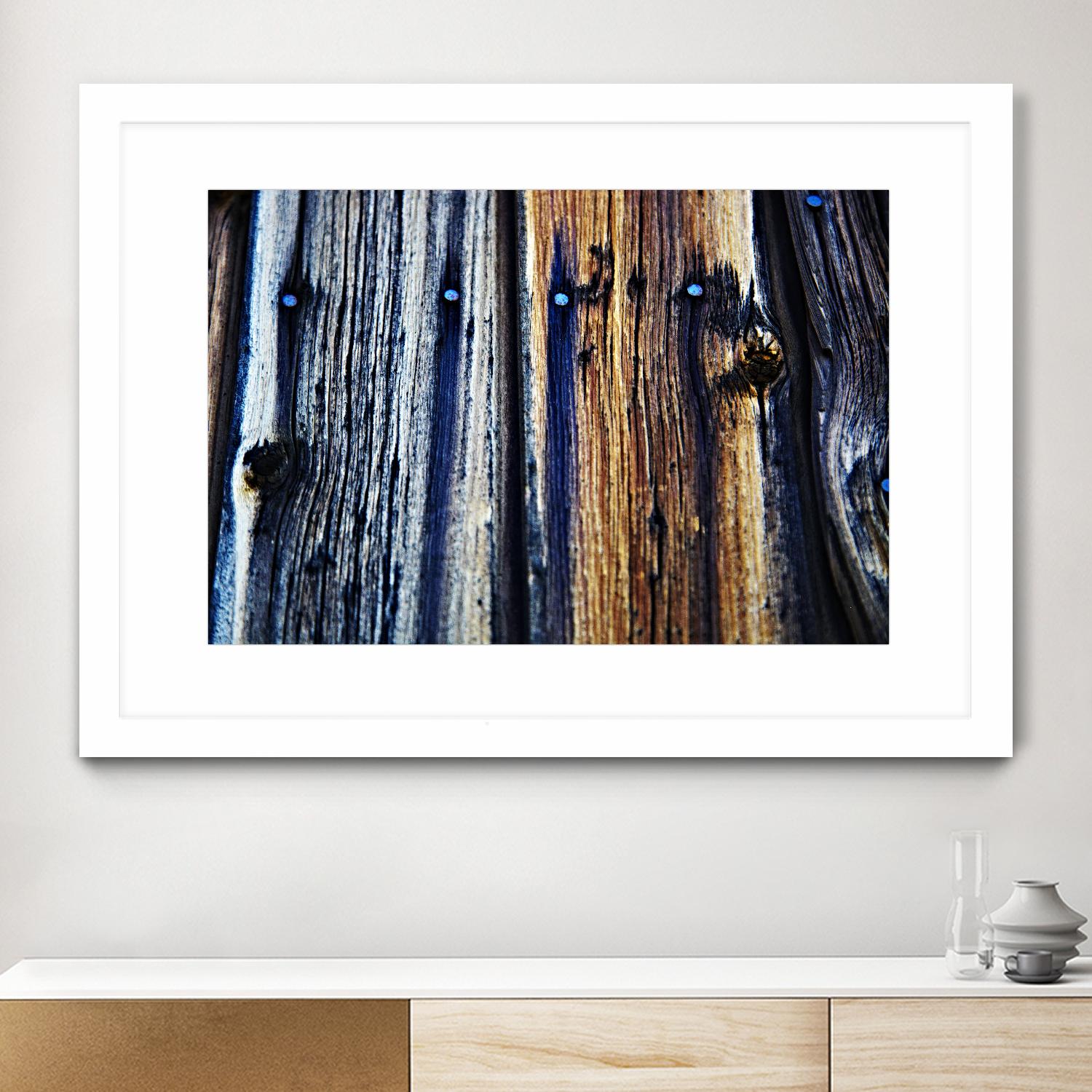 Barn II by Peter Morneau on GIANT ART - blue photography artistes du québec