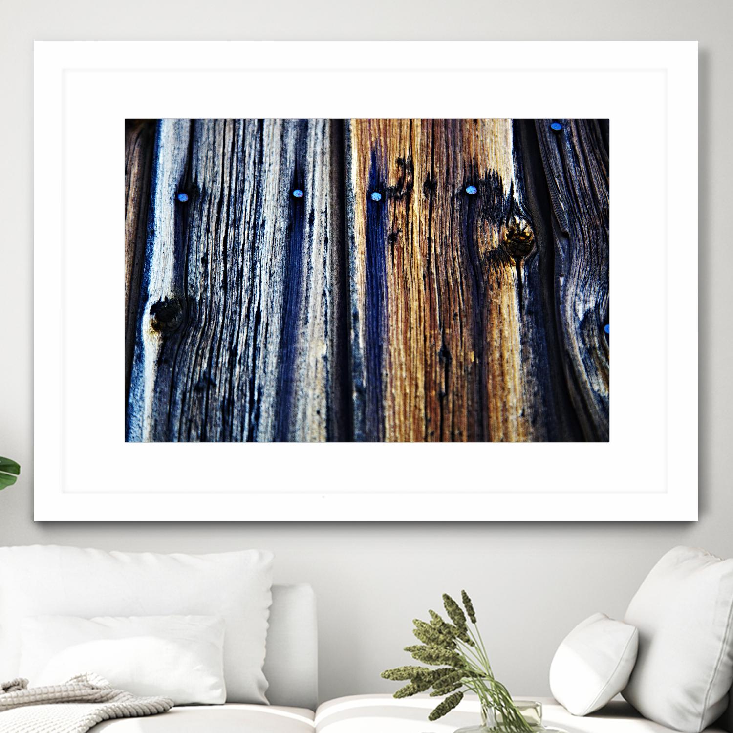 Barn II by Peter Morneau on GIANT ART - blue photography artistes du québec