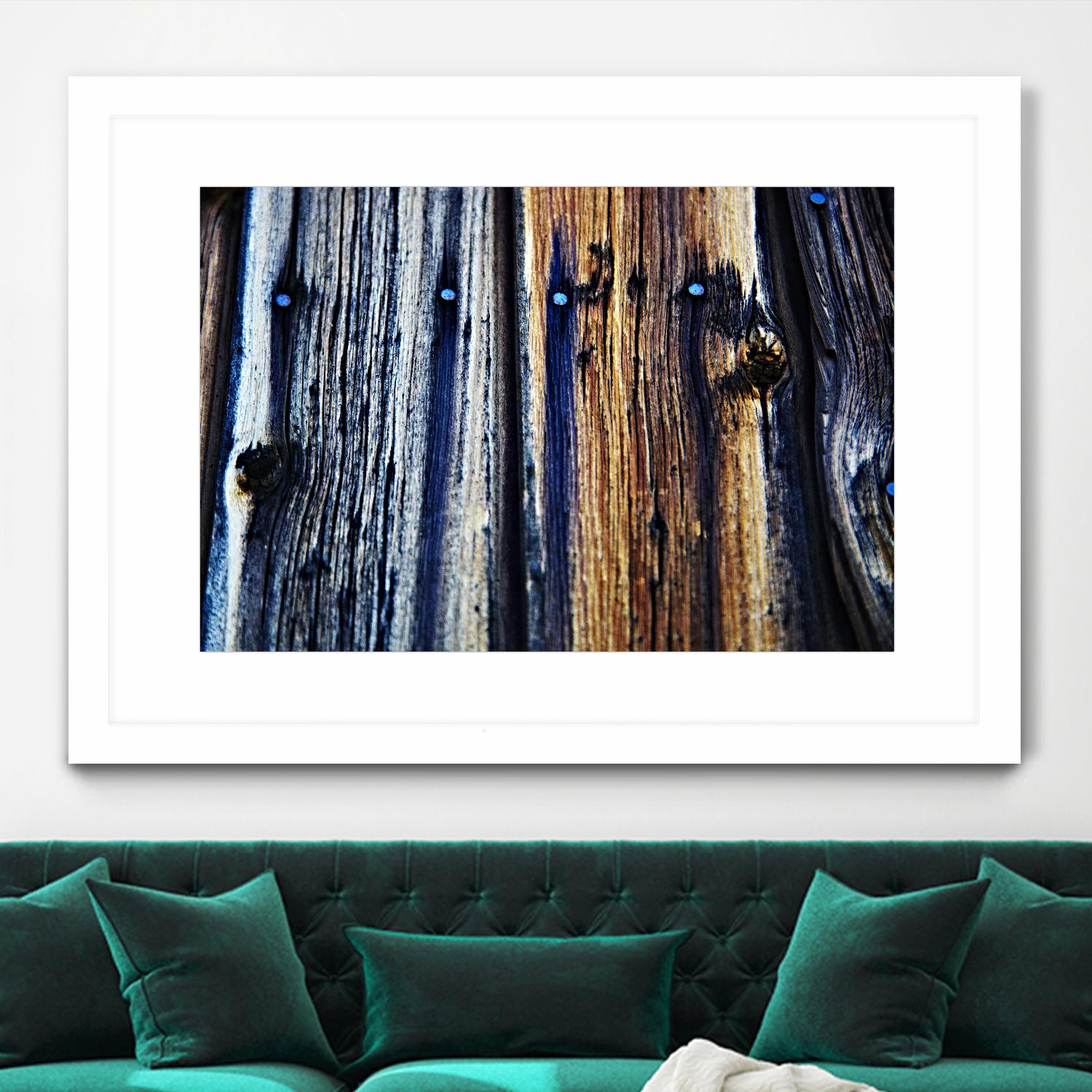 Barn II by Peter Morneau on GIANT ART - blue photography artistes du québec