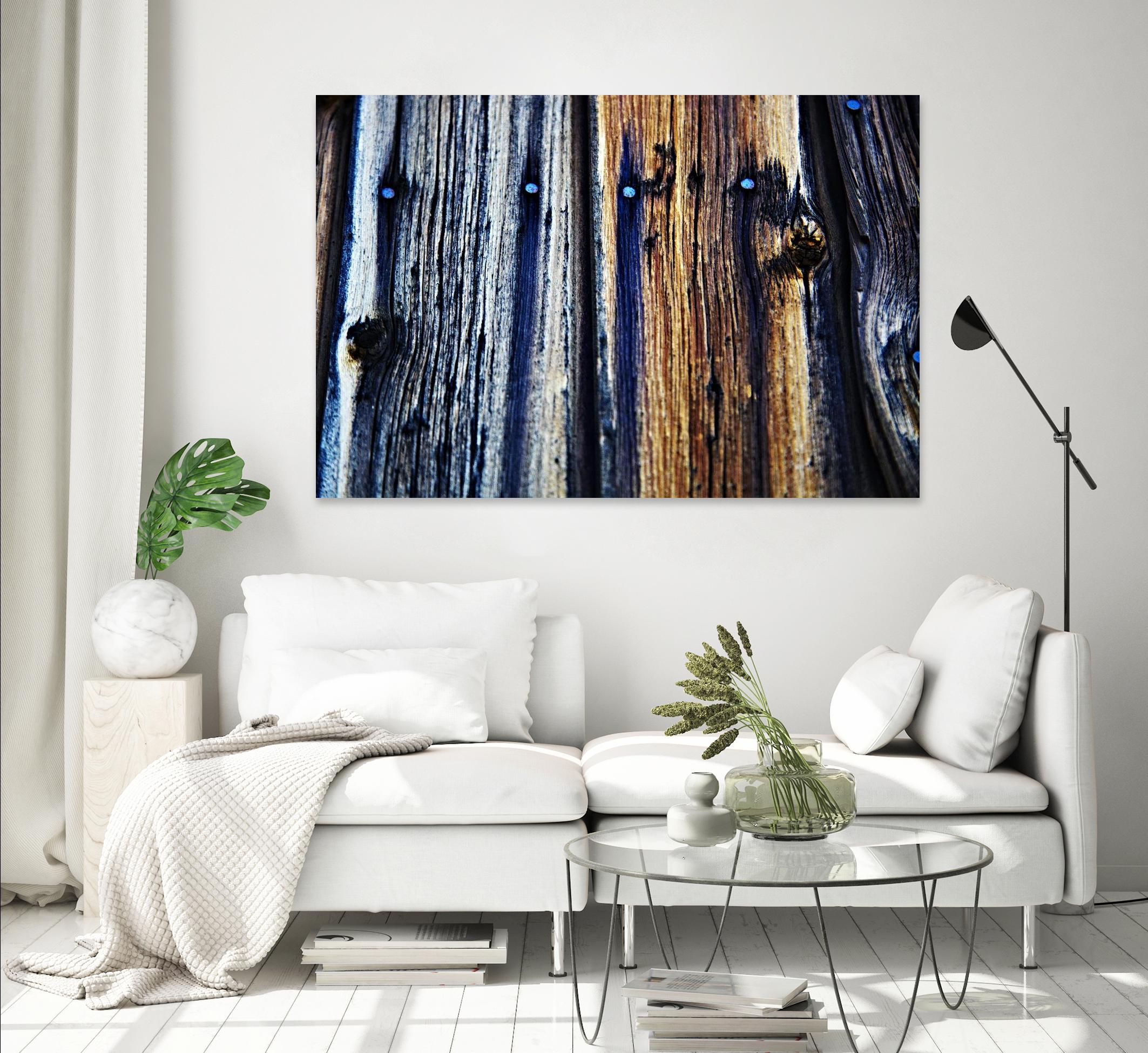 Barn II by Peter Morneau on GIANT ART - blue photography artistes du québec