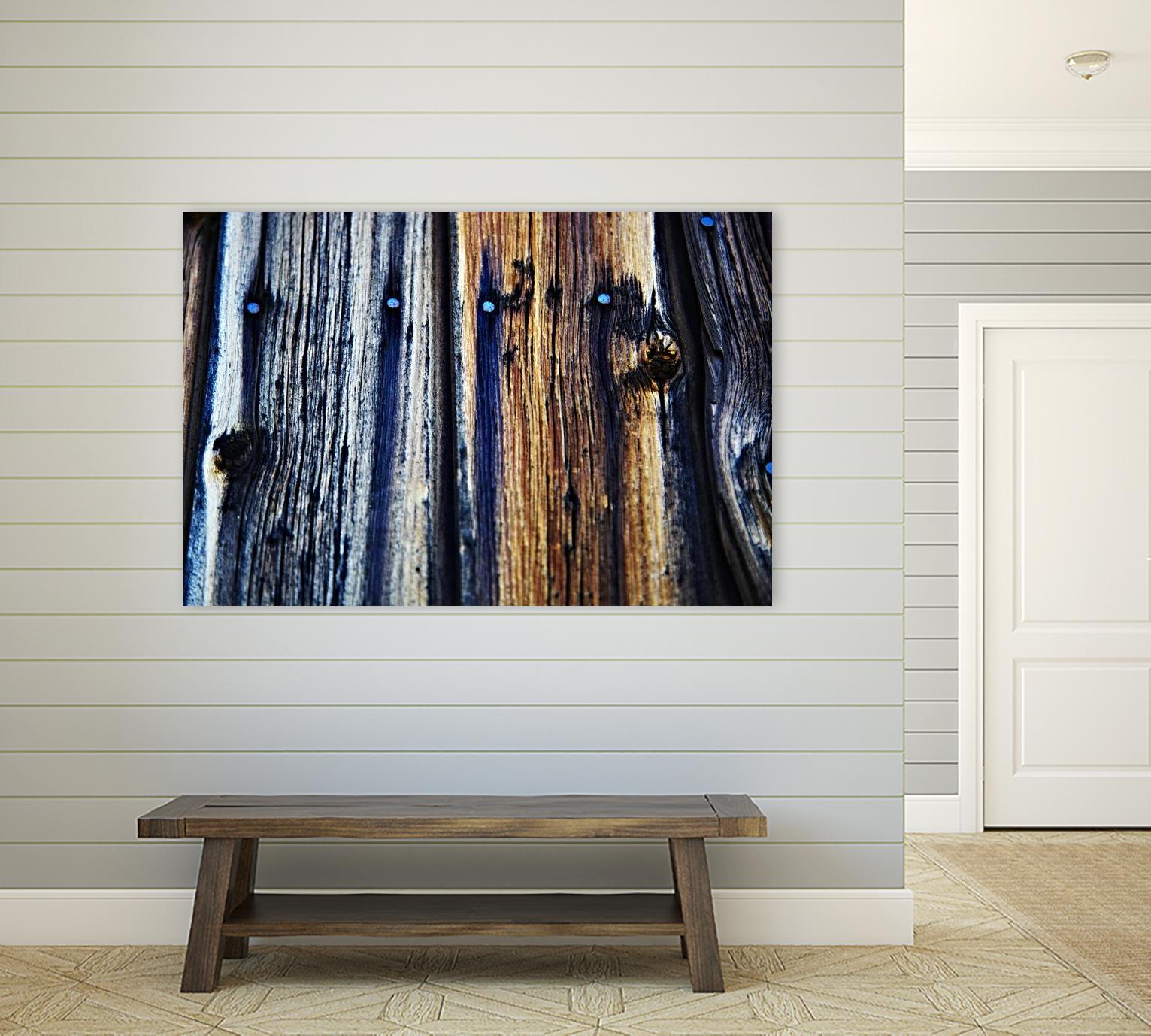 Barn II by Peter Morneau on GIANT ART - blue photography artistes du québec