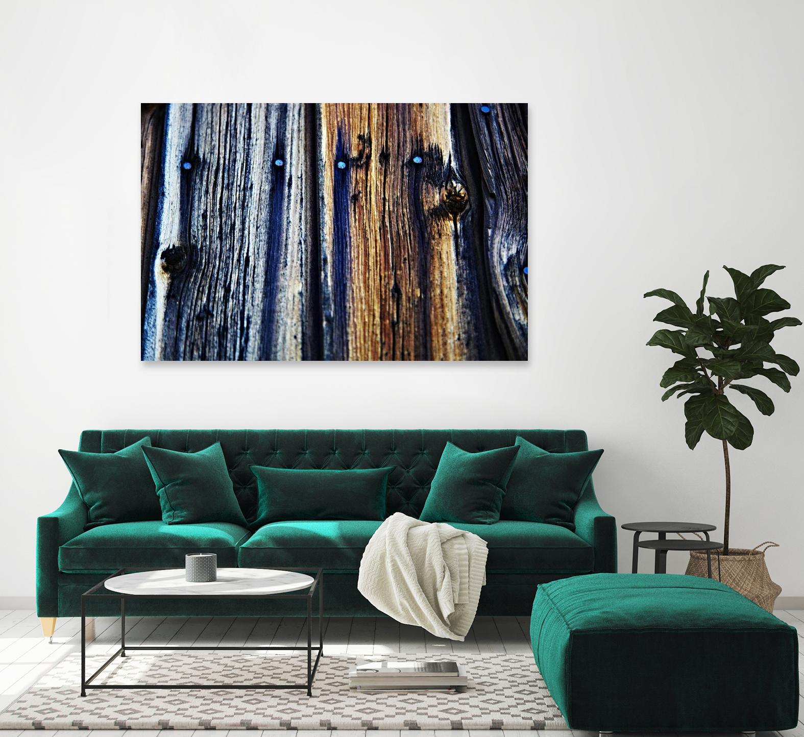 Barn II by Peter Morneau on GIANT ART - blue photography artistes du québec