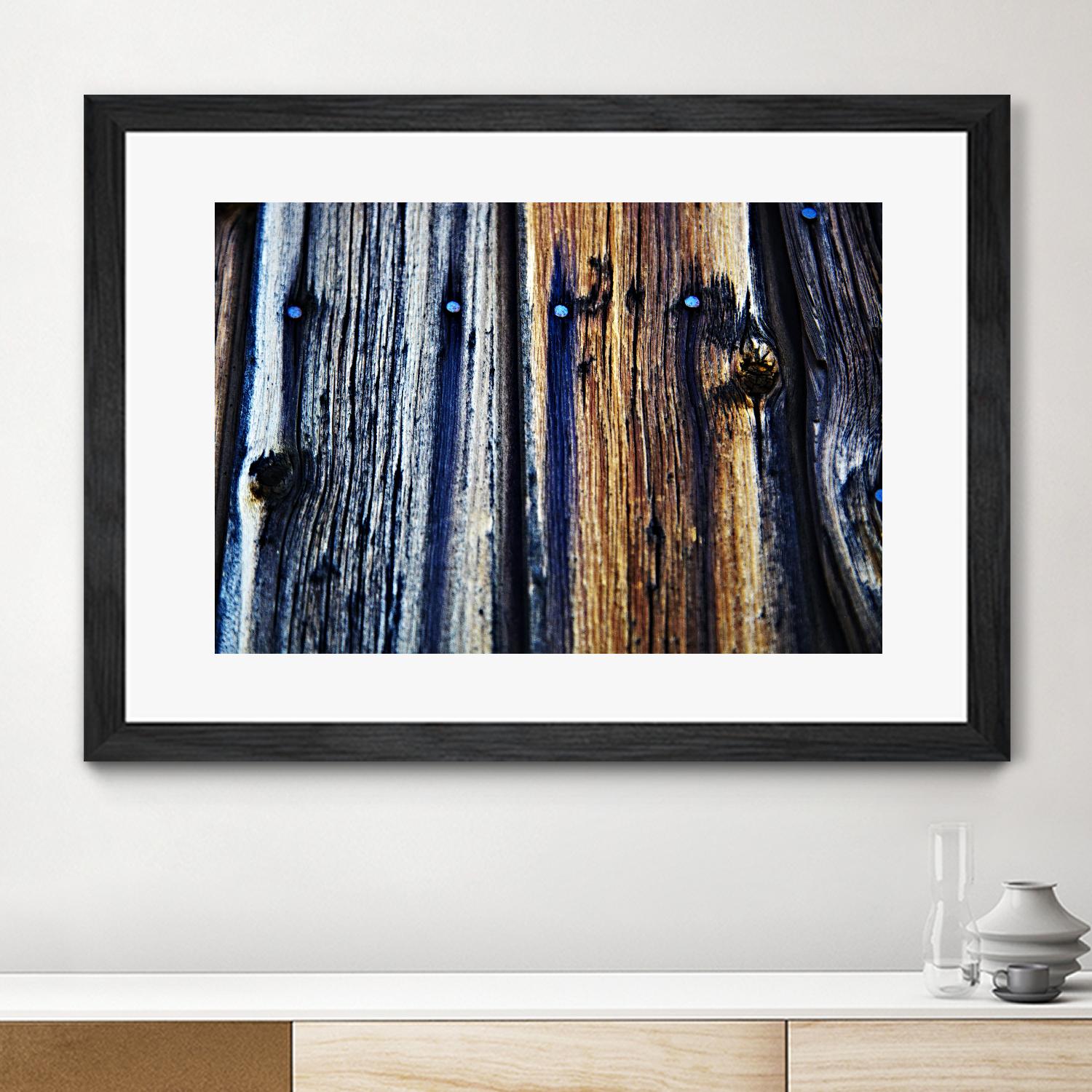 Barn II by Peter Morneau on GIANT ART - blue photography artistes du québec