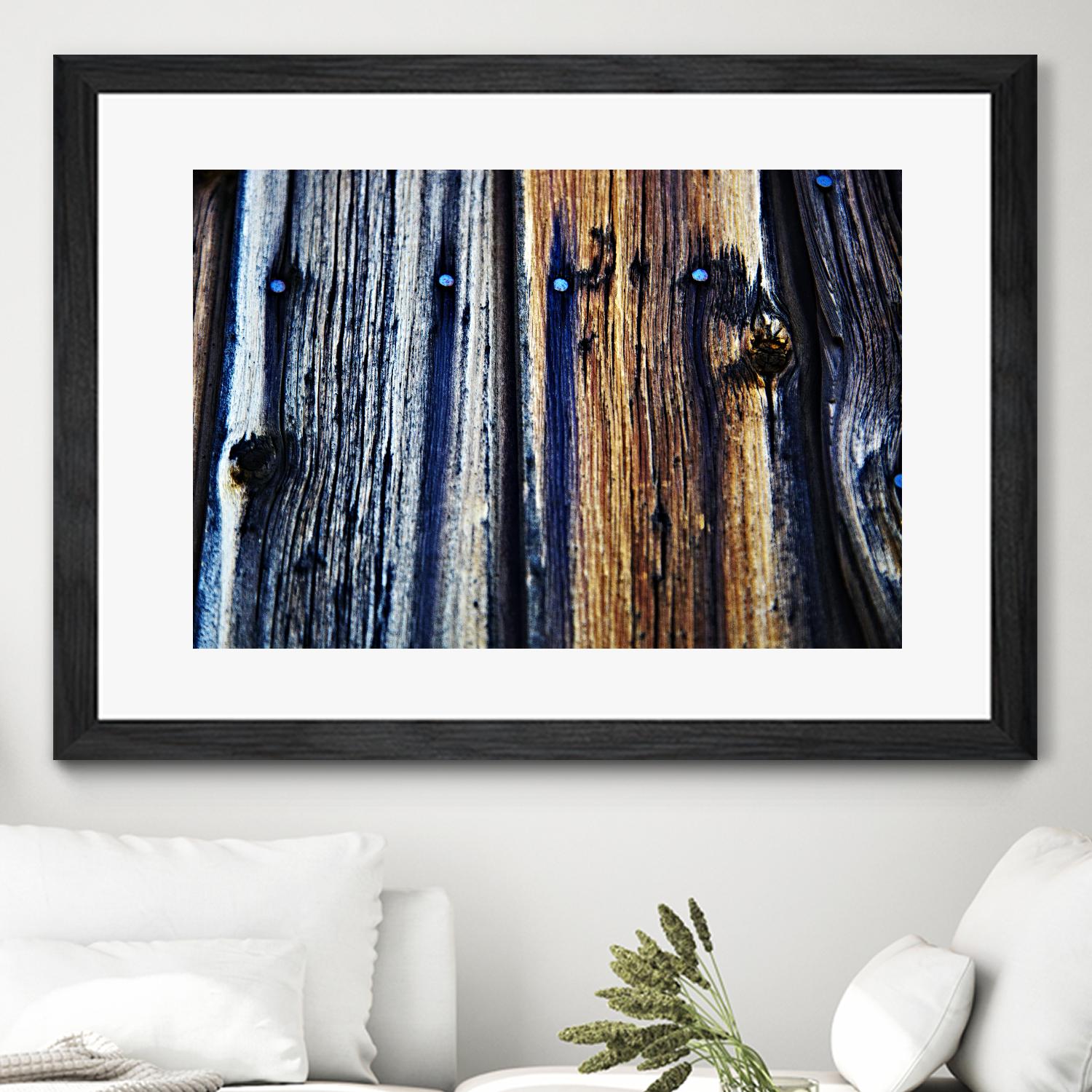 Barn II by Peter Morneau on GIANT ART - blue photography artistes du québec