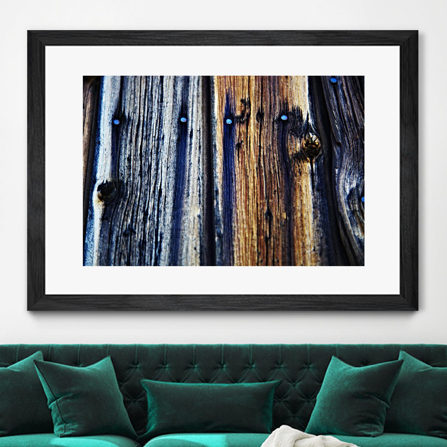 Barn II by Peter Morneau on GIANT ART - blue photography artistes du québec