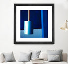 Blue by Peter Morneau on GIANT ART - orange photo art