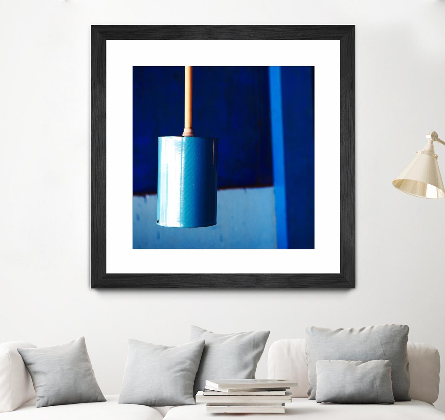 Blue by Peter Morneau on GIANT ART - orange photo art