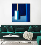 Blue by Peter Morneau on GIANT ART - orange photo art