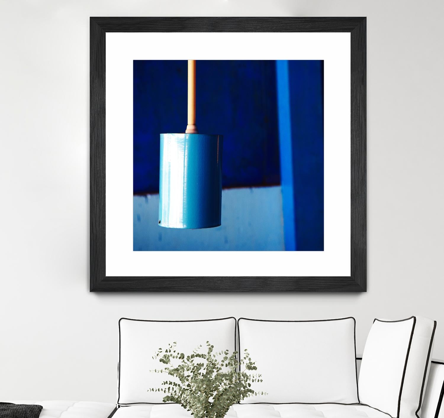 Blue by Peter Morneau on GIANT ART - orange photo art