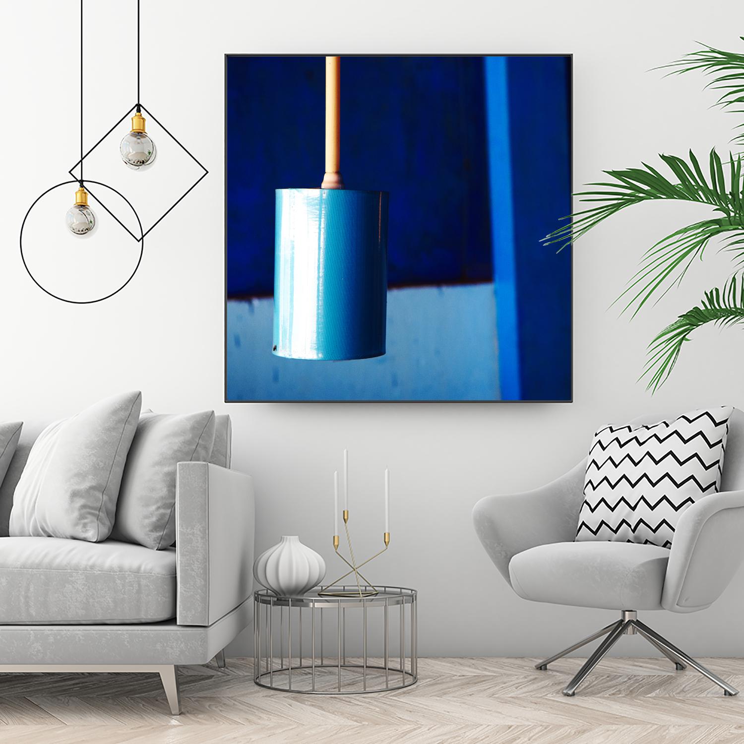 Blue by Peter Morneau on GIANT ART - orange photo art