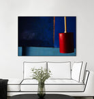 Blue and Red by Peter Morneau on GIANT ART - blue photo art
