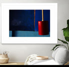 Blue and Red by Peter Morneau on GIANT ART - blue photo art