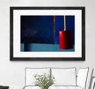 Blue and Red by Peter Morneau on GIANT ART - blue photo art