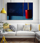 Blue and Red by Peter Morneau on GIANT ART - blue photo art