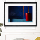 Blue and Red by Peter Morneau on GIANT ART - blue photo art