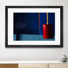 Blue and Red by Peter Morneau on GIANT ART - blue photo art