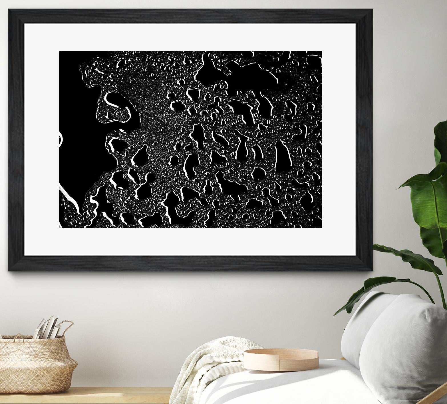 Black water III by Peter Morneau on GIANT ART - grey photo art