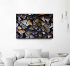 Wood I by Peter Morneau on GIANT ART - blue photo art