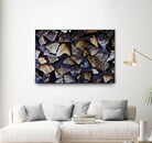 Wood I by Peter Morneau on GIANT ART - blue photo art