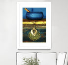 Bowl by Peter Morneau on GIANT ART - blue photography artistes du québec