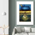 Bowl by Peter Morneau on GIANT ART - blue photography artistes du québec