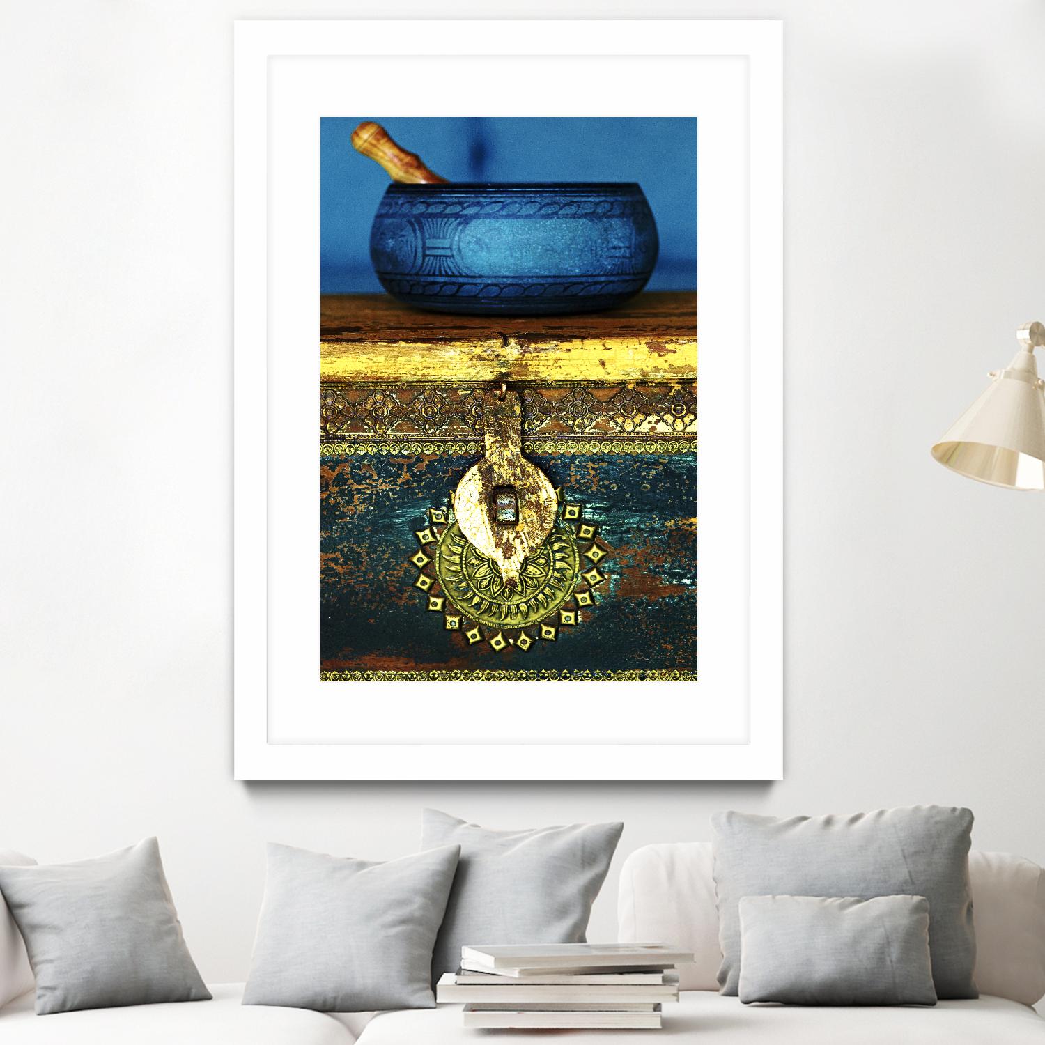 Bowl by Peter Morneau on GIANT ART - blue photography artistes du québec