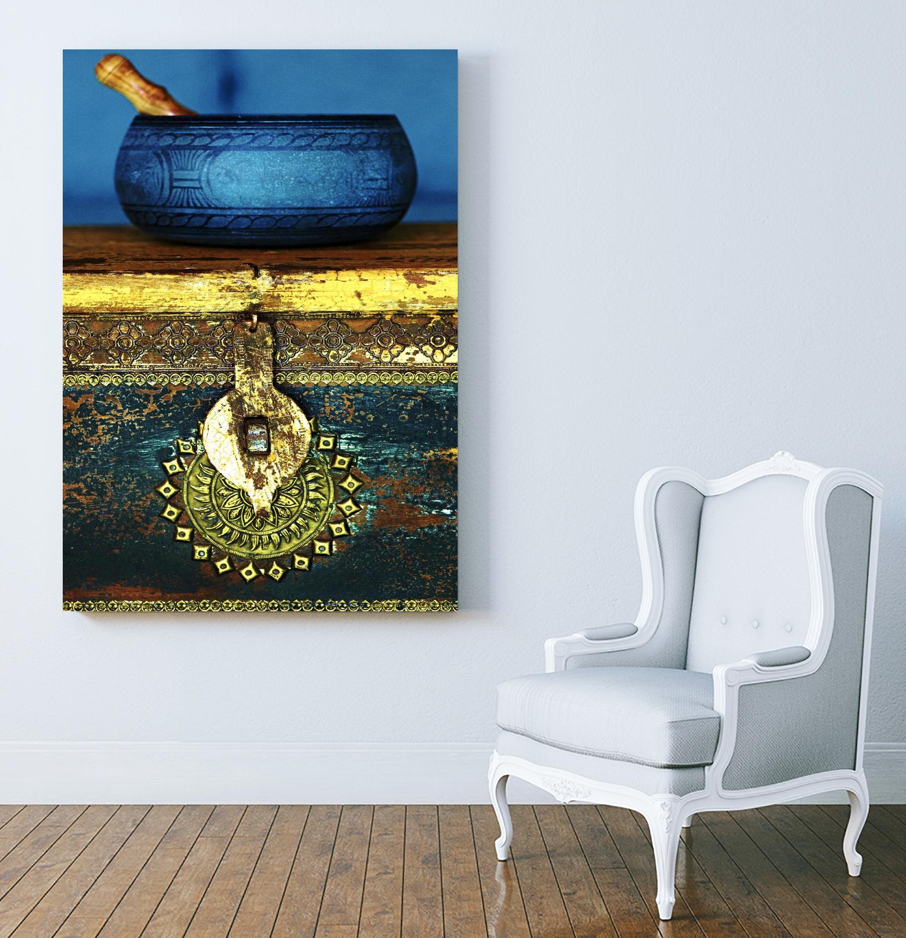 Bowl by Peter Morneau on GIANT ART - blue photography artistes du québec