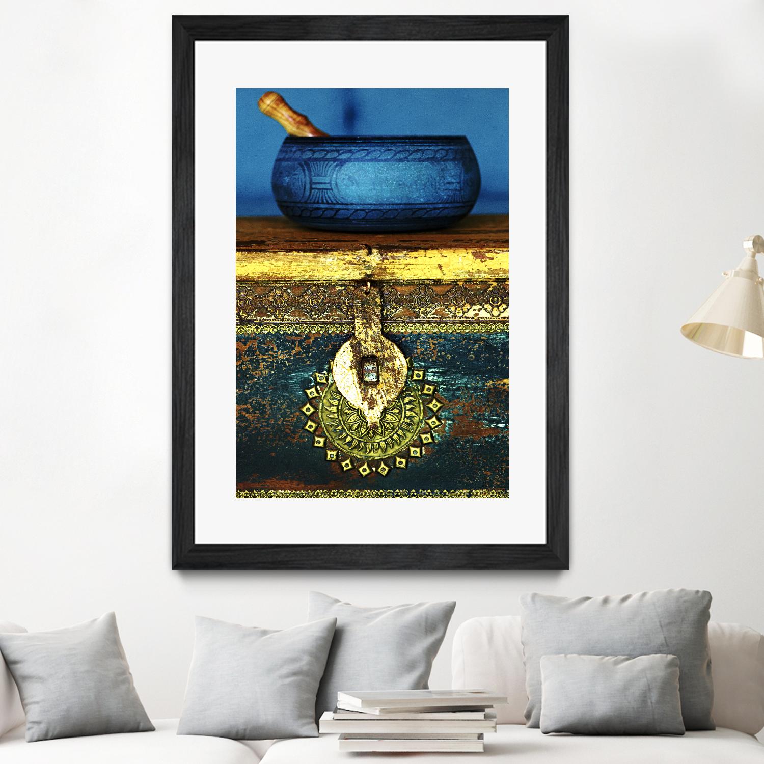 Bowl by Peter Morneau on GIANT ART - blue photography artistes du québec