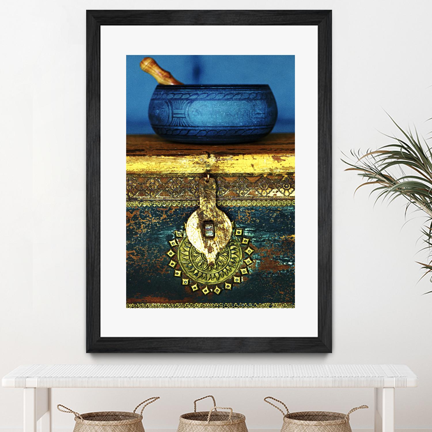 Bowl by Peter Morneau on GIANT ART - blue photography artistes du québec