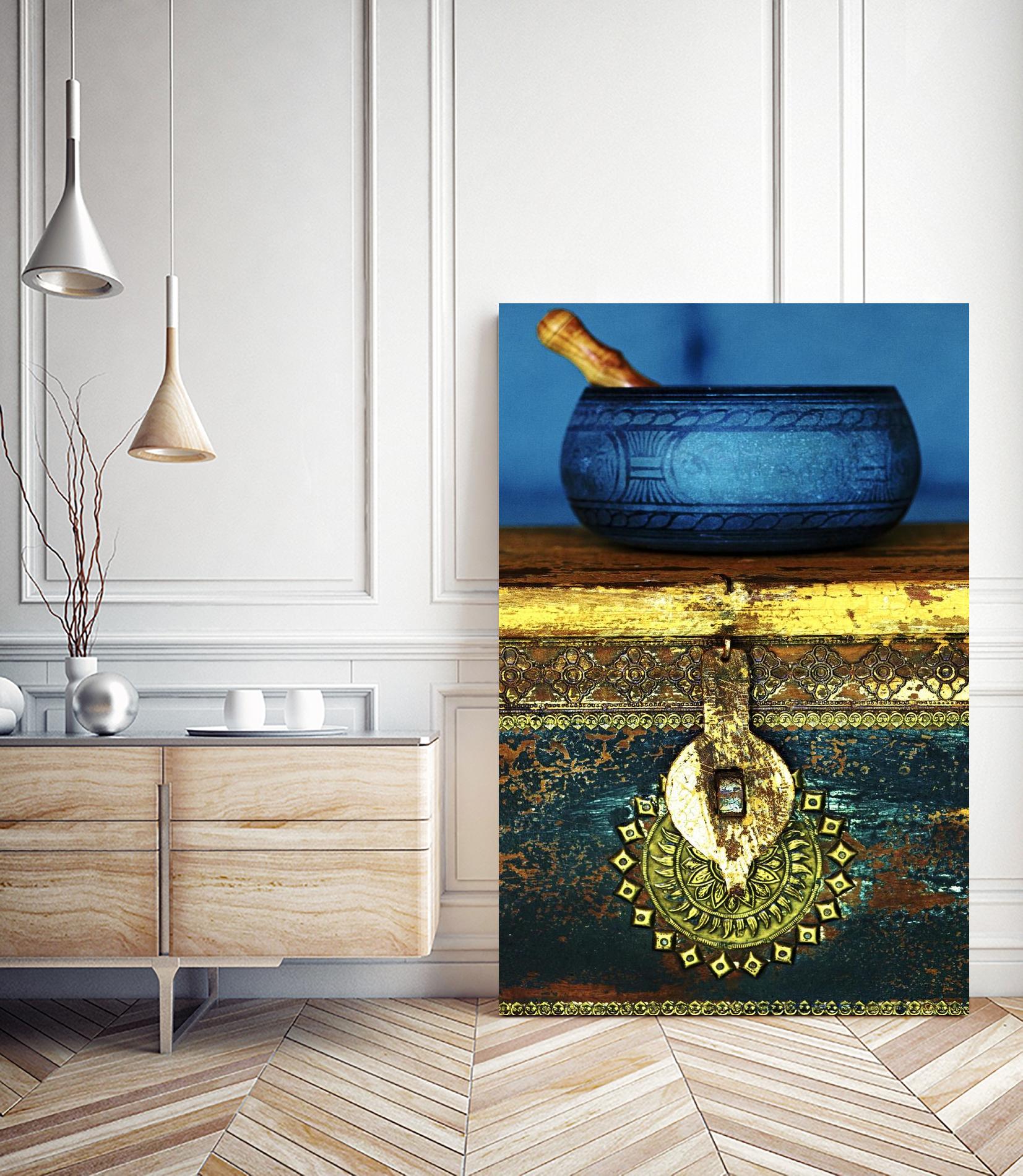 Bowl by Peter Morneau on GIANT ART - blue photography artistes du québec