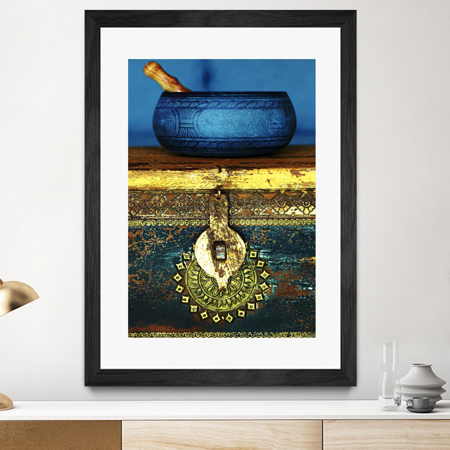 Bowl by Peter Morneau on GIANT ART - blue photography artistes du québec