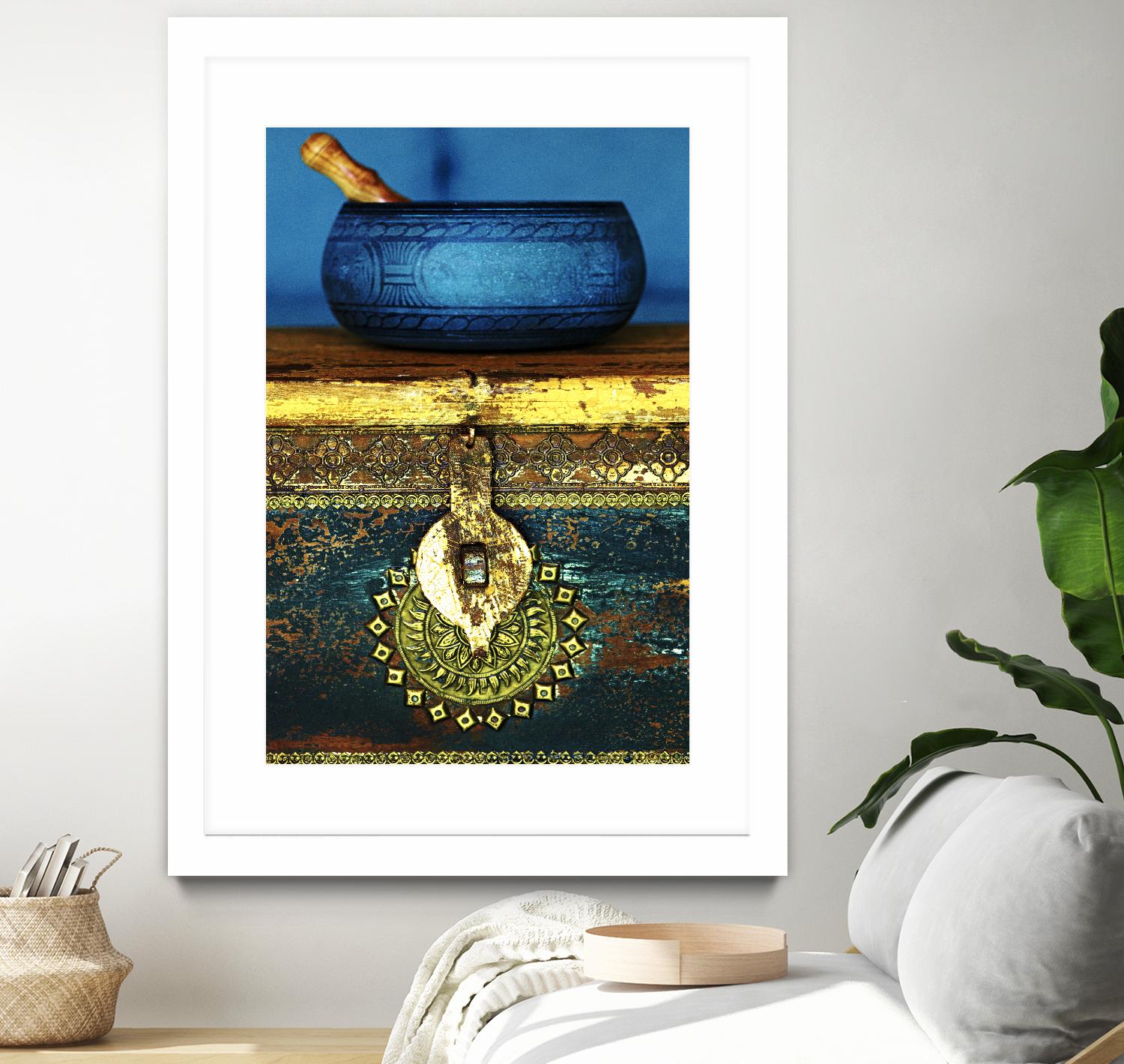 Bowl by Peter Morneau on GIANT ART - blue photography artistes du québec