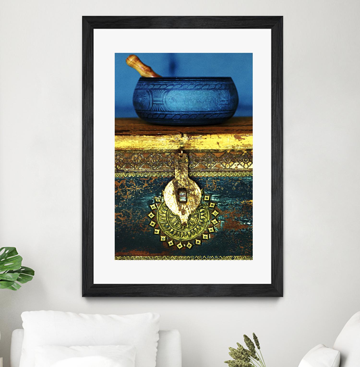 Bowl by Peter Morneau on GIANT ART - blue photography artistes du québec