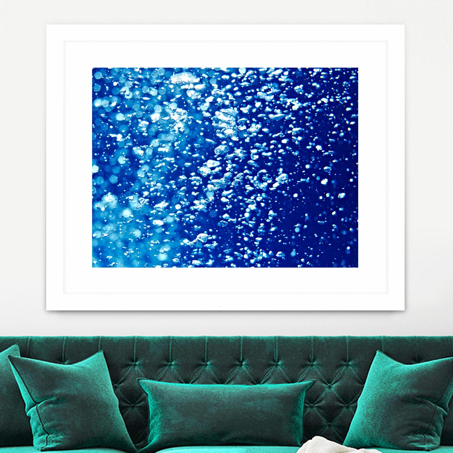 Blue II by Peter Morneau on GIANT ART - blue photo art