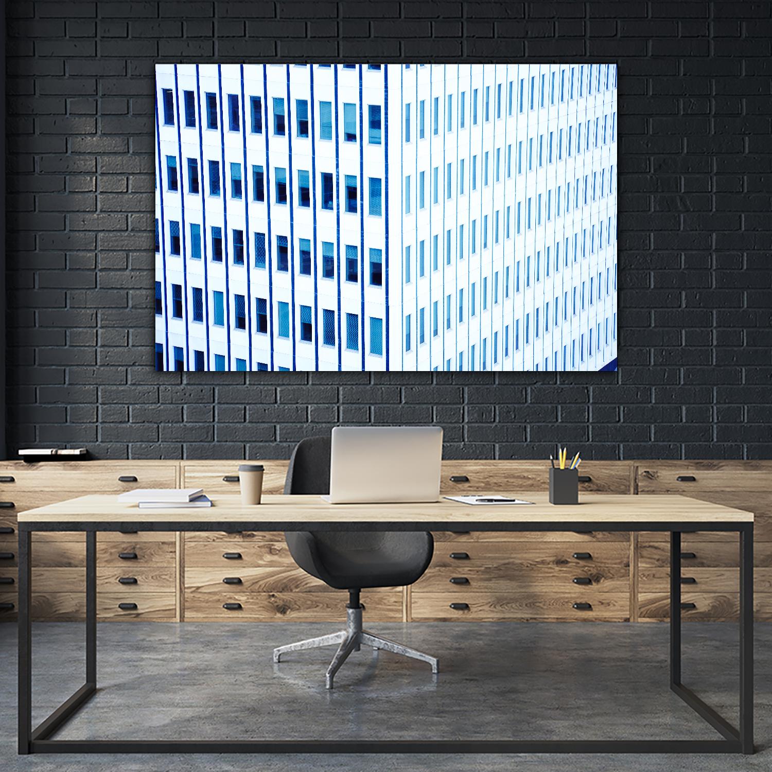 Buildings V by Peter Morneau on GIANT ART - white photo art