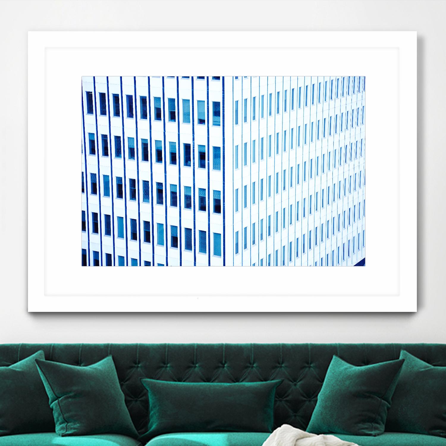 Buildings V by Peter Morneau on GIANT ART - white photo art