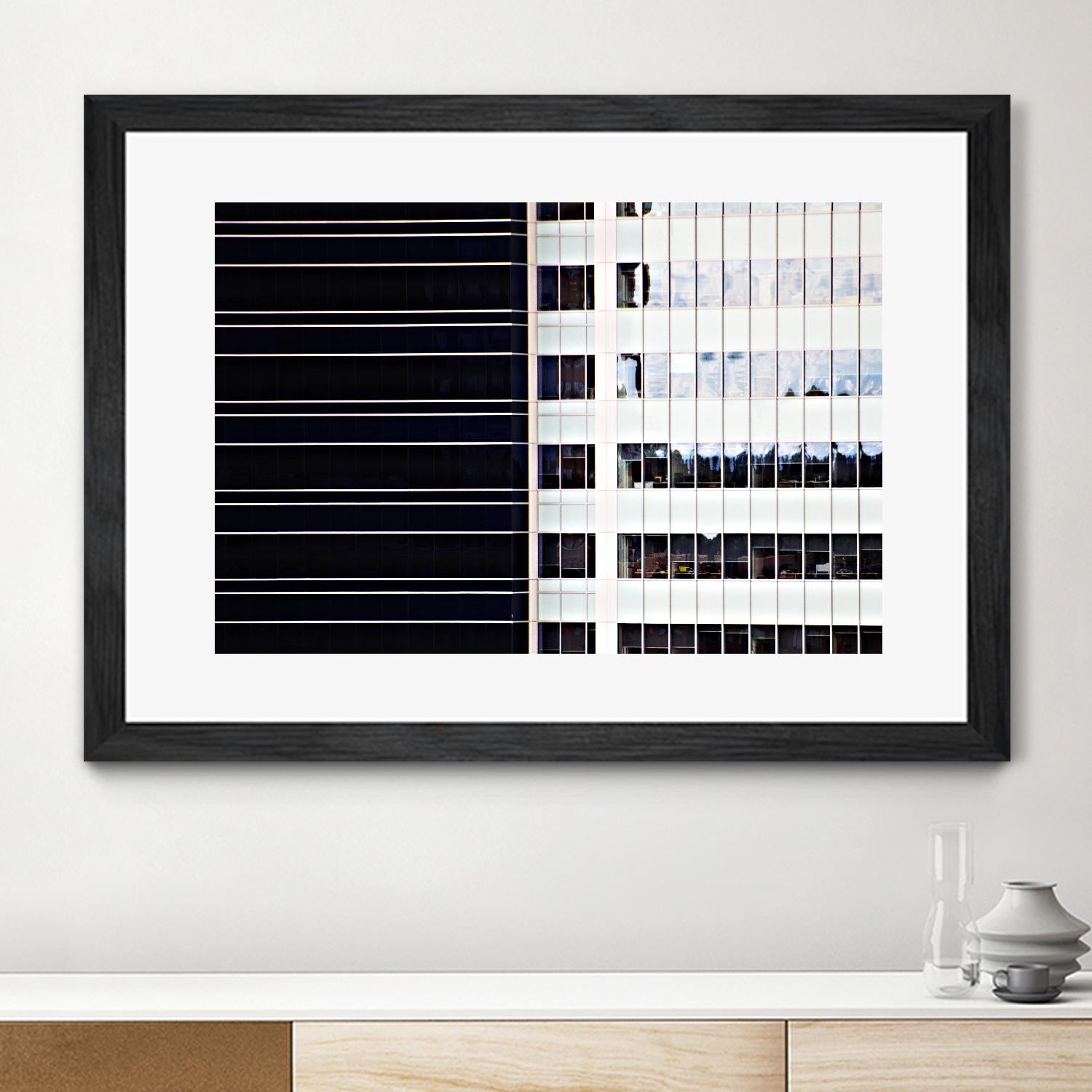 Buildings VII by Peter Morneau on GIANT ART - white photo art