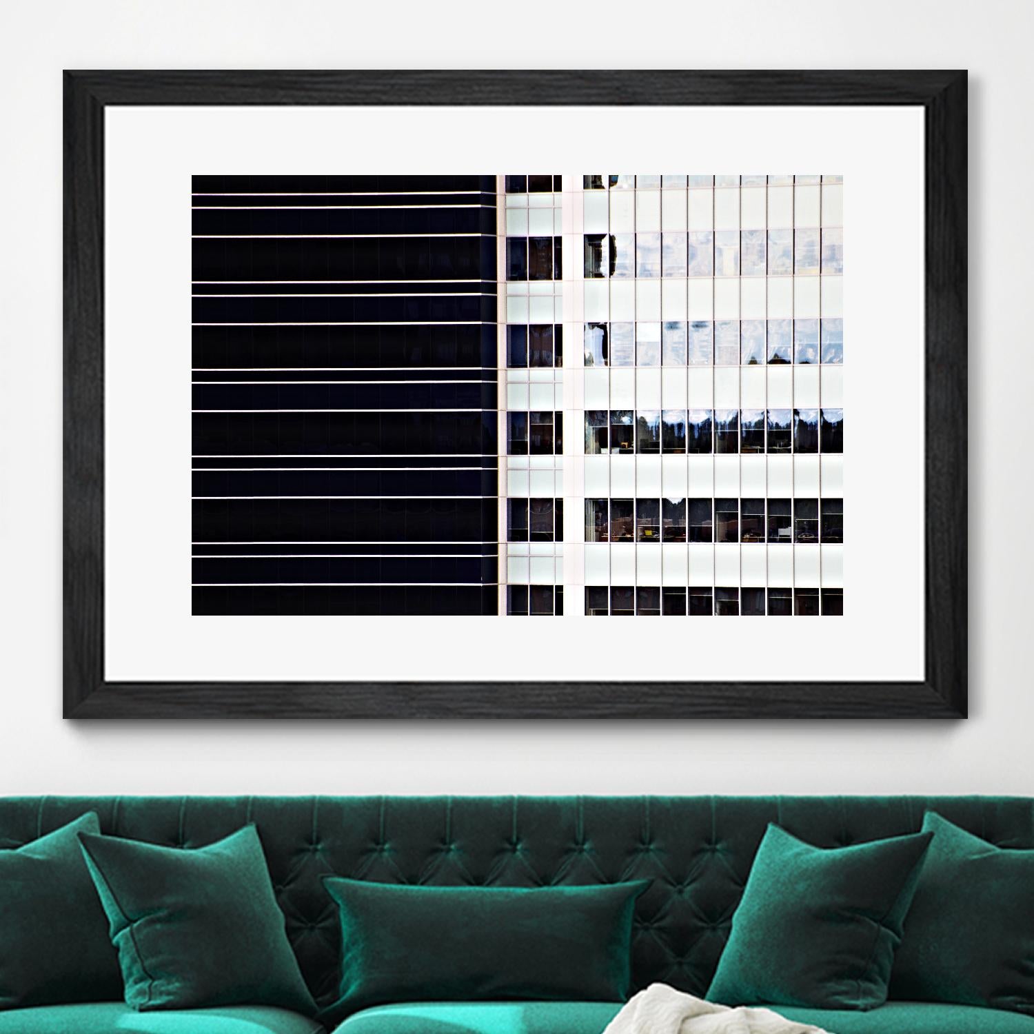 Buildings VII by Peter Morneau on GIANT ART - white photo art