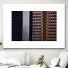 Buildings X by Peter Morneau on GIANT ART - grey photo art