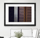 Buildings X by Peter Morneau on GIANT ART - grey photo art