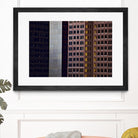 Buildings X by Peter Morneau on GIANT ART - grey photo art