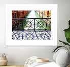 Bridge by Peter Morneau on GIANT ART - orange photo art