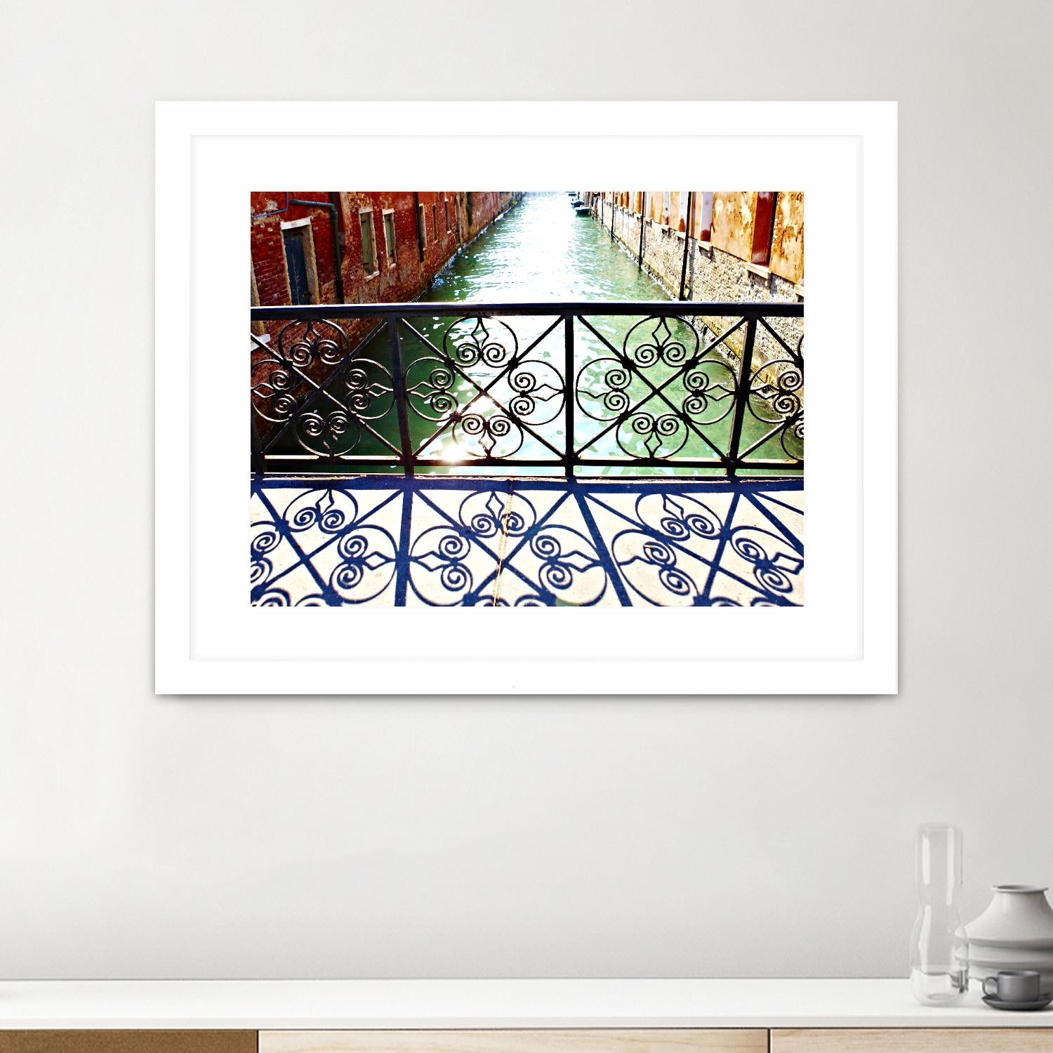 Bridge by Peter Morneau on GIANT ART - orange photo art