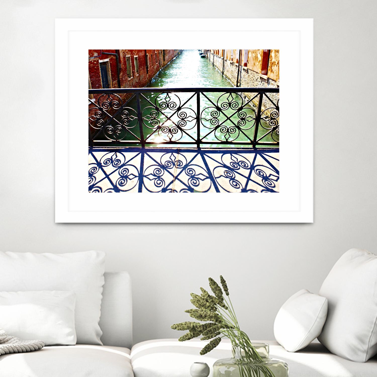 Bridge by Peter Morneau on GIANT ART - orange photo art