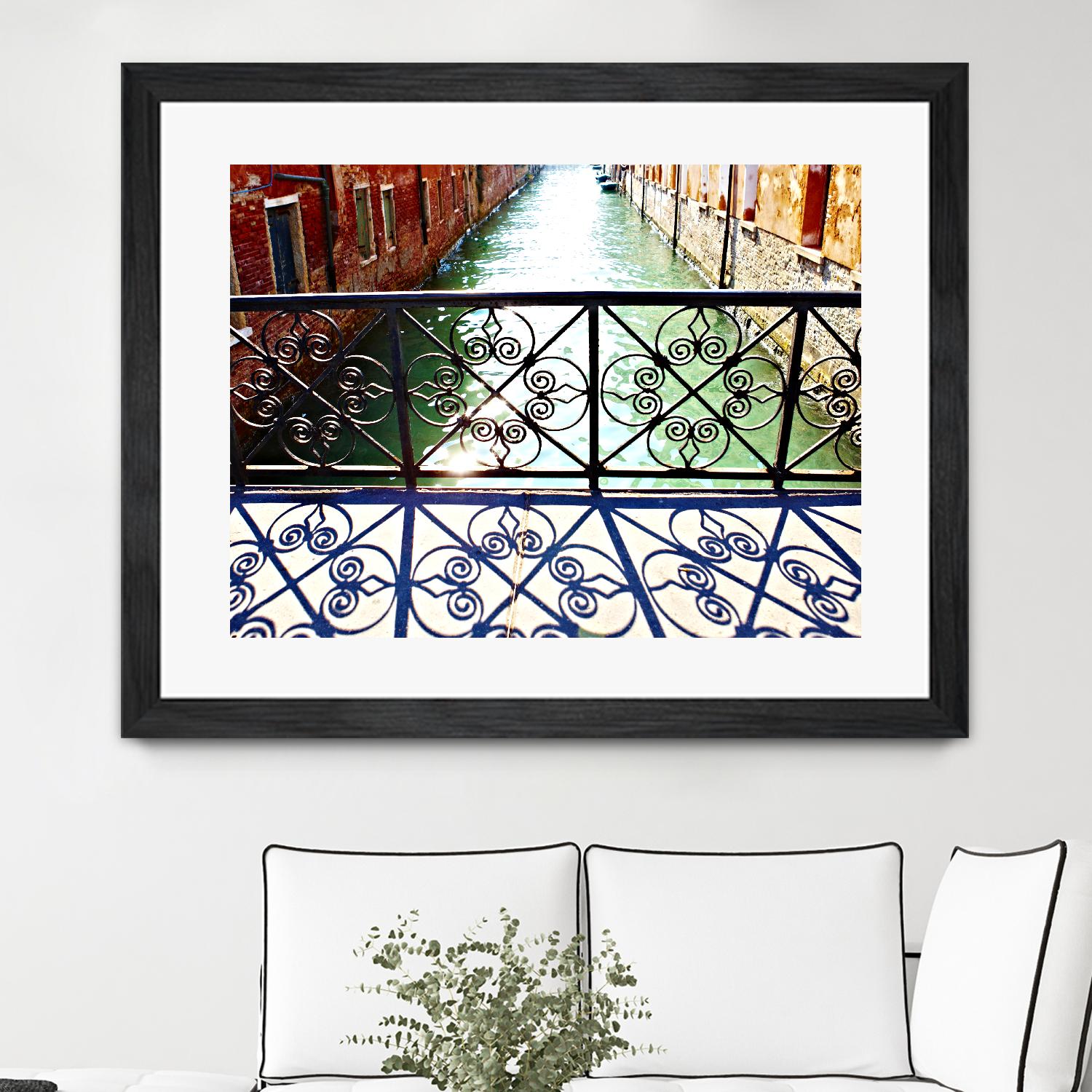 Bridge by Peter Morneau on GIANT ART - orange photo art