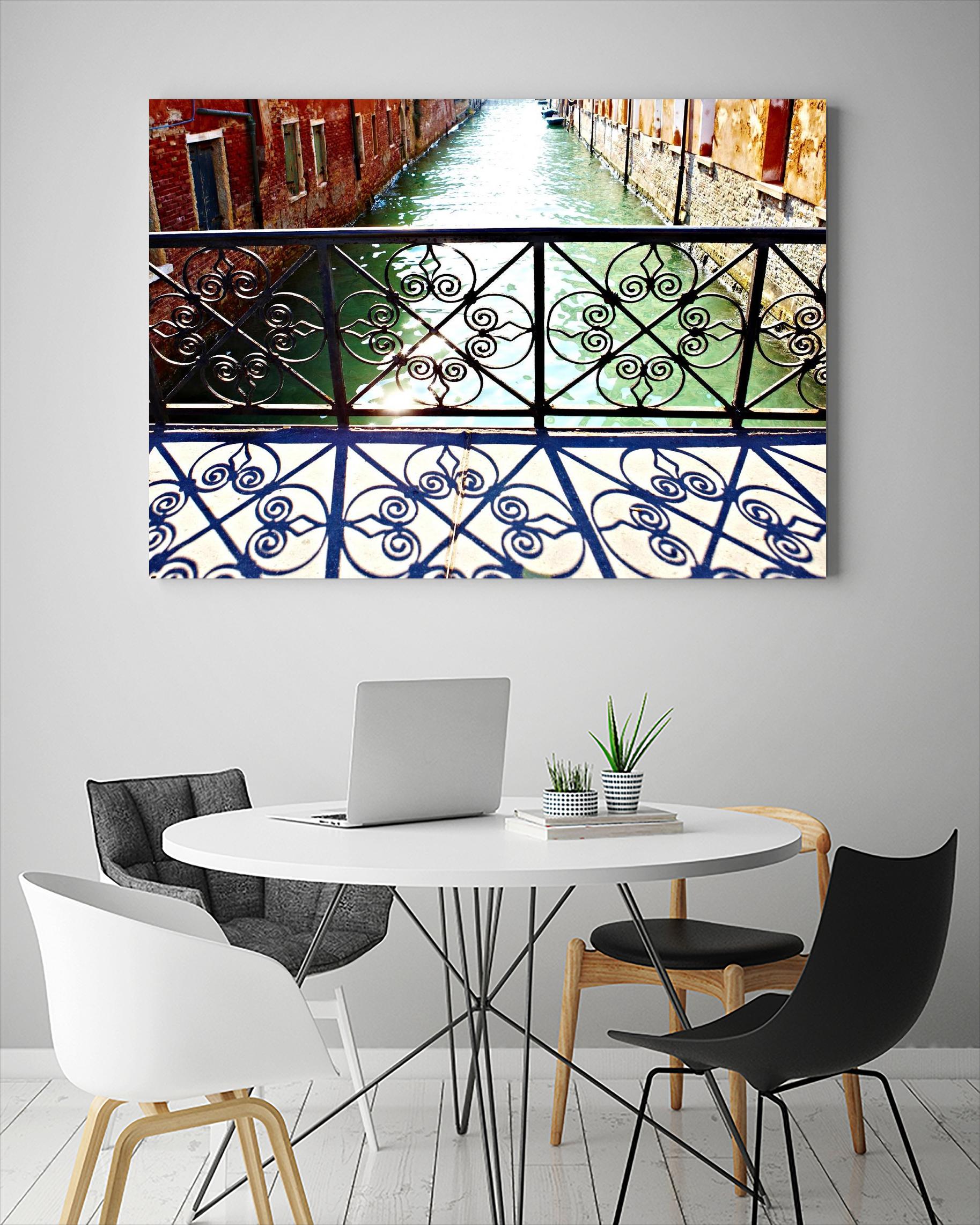 Bridge by Peter Morneau on GIANT ART - orange photo art