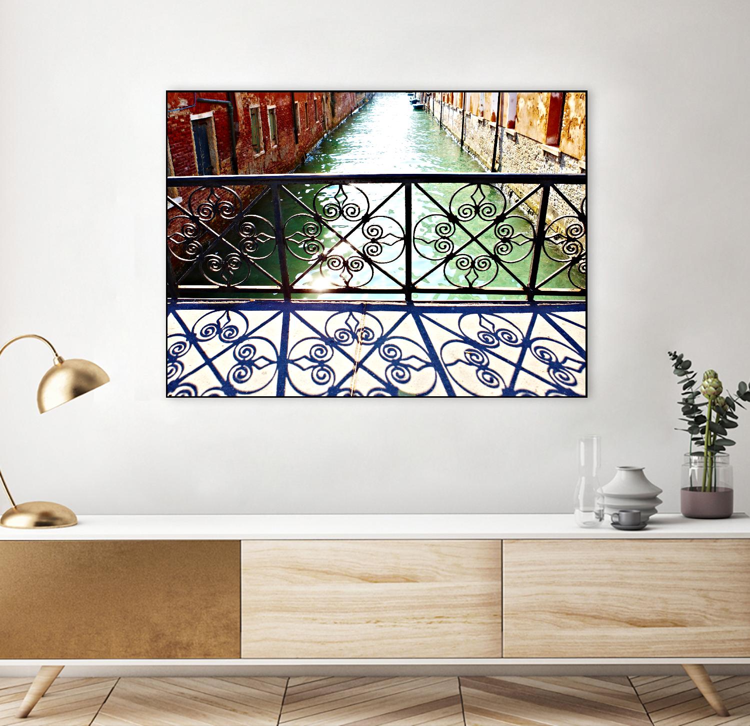 Bridge by Peter Morneau on GIANT ART - orange photo art