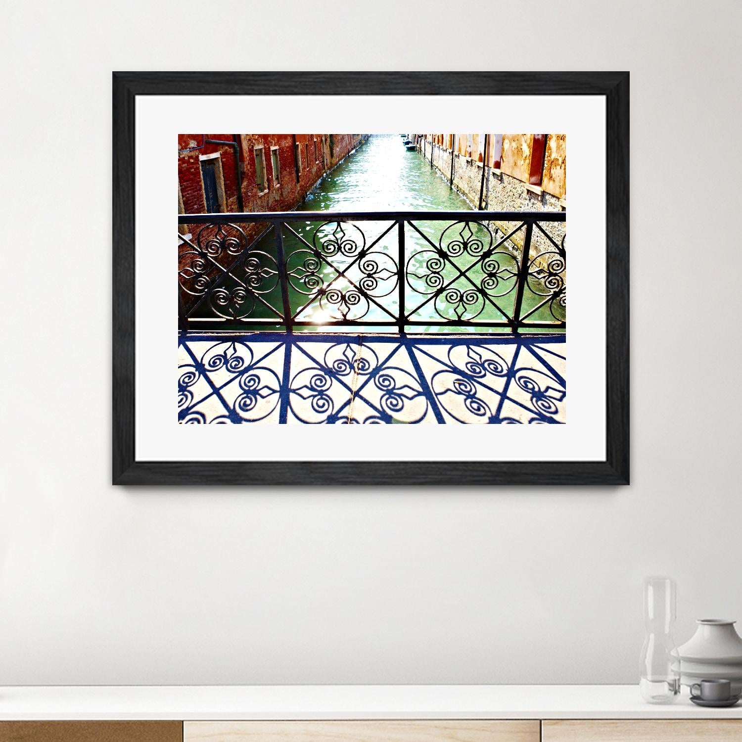 Bridge by Peter Morneau on GIANT ART - orange photo art