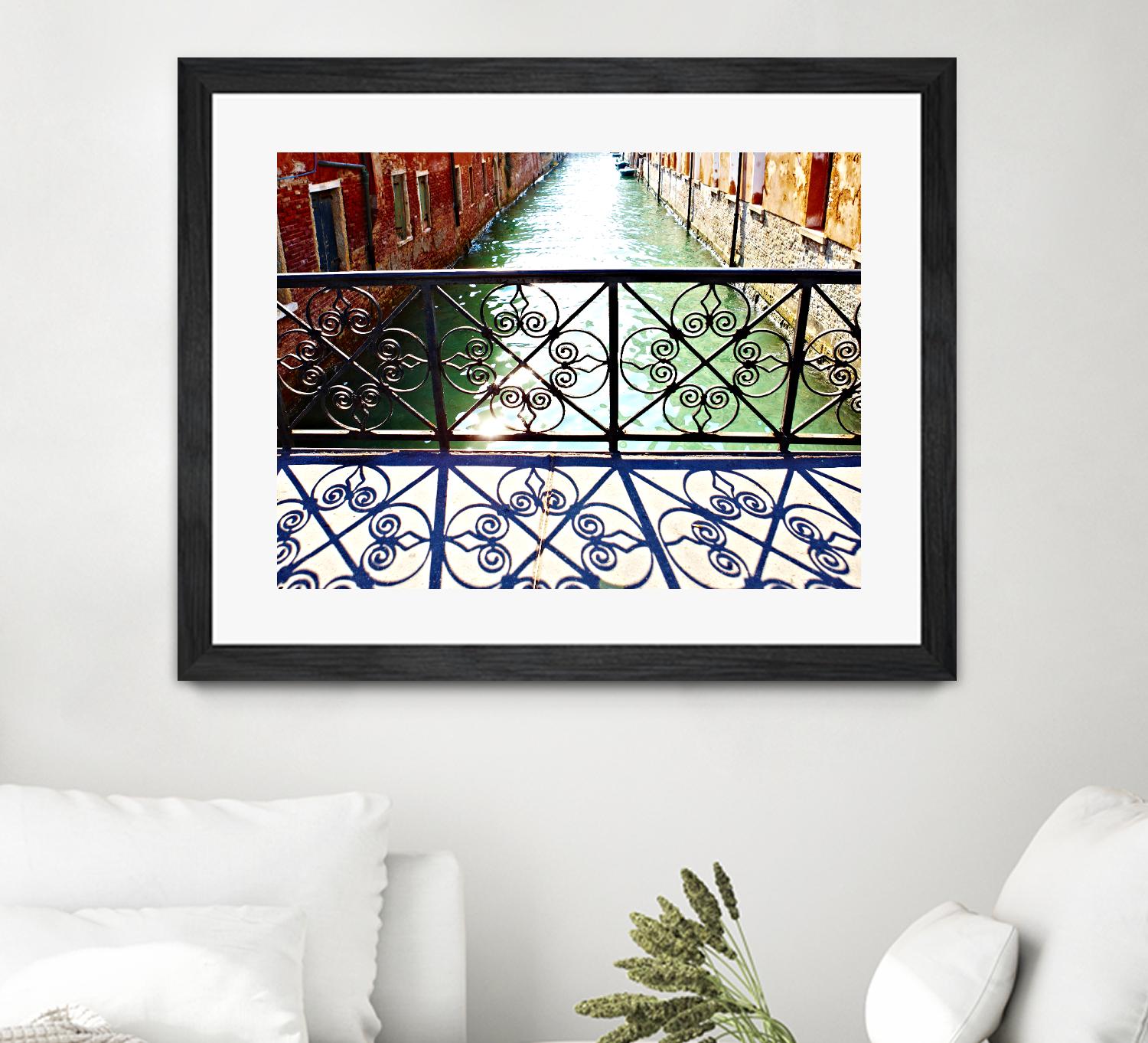 Bridge by Peter Morneau on GIANT ART - orange photo art