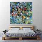 Carpe Diem 2 by Diane Lambin on GIANT ART - yellow abstract